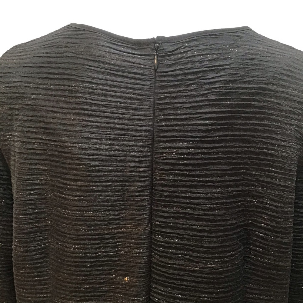 🆕NEW! Black Silver and Gold Metallic Sheath Dress - Picture 11 of 16